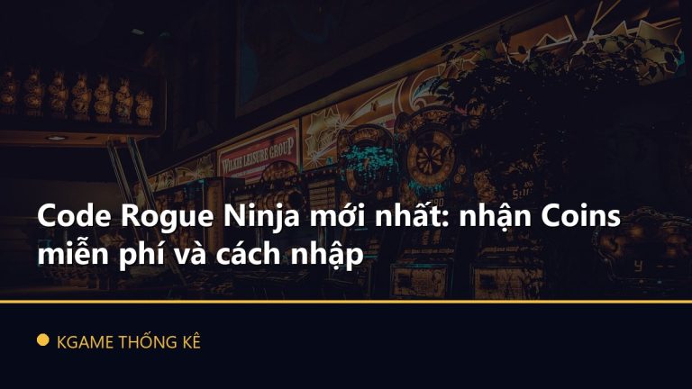 Code Rogue Ninja mới nhất: nhận Coins miễn phí và cách nhập